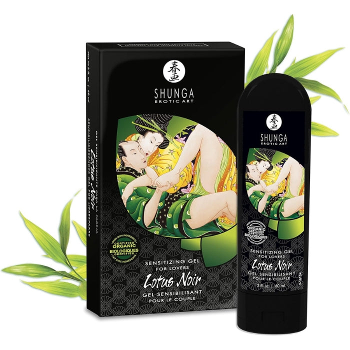 Lady Jane Adult Sex Shop | Shunga Sensitizing Clitoral Gel - Lotus Noir (60ml)