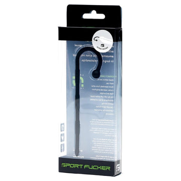 Sounding is quickly becoming one of the fastest growing fetishes among men. This great plug has three cylindrical ridges slightly raised wider than the shaft. This is a great sensation of both internal and a slight external stimulation. Length: 12.7cm. (5 in.) Ball: 1cm. (4 in.) Shaft: 4.35mm.-4.6mm.