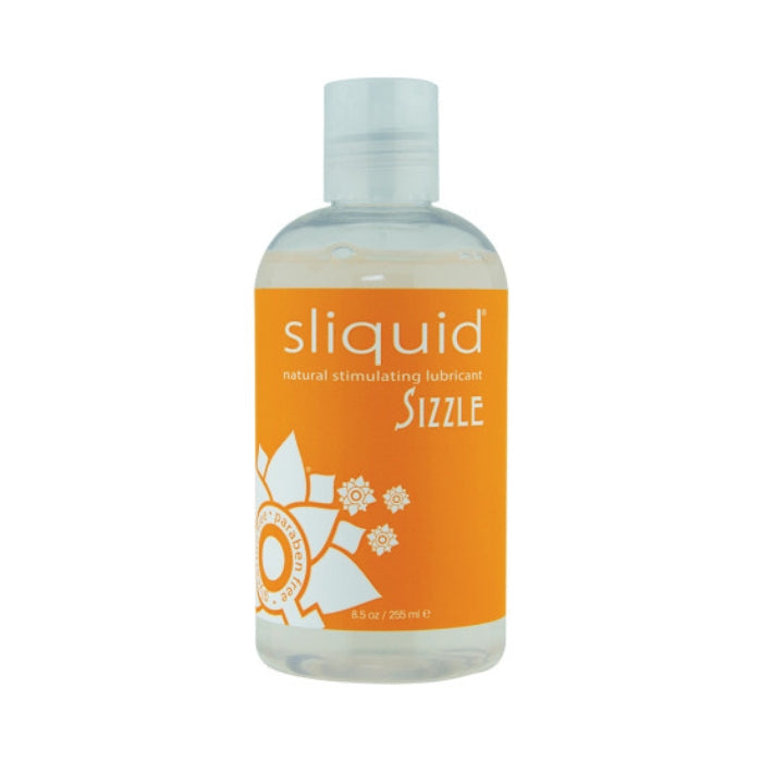 Lady Jane Adult Sex Shop | Sliquid Natural Aqua Sizzle Lubricant - Warming (255ml) | Brand_Sliquid, Category_Lubes &