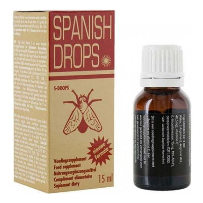 Spanish fly is a natural aphrodisiac to help arouse women and increase sexual desire. Simply add a few drops of this effective libido booster to any drink or place a couple of drops in the mouth before sexual intercourse and wait for the effects to take place.