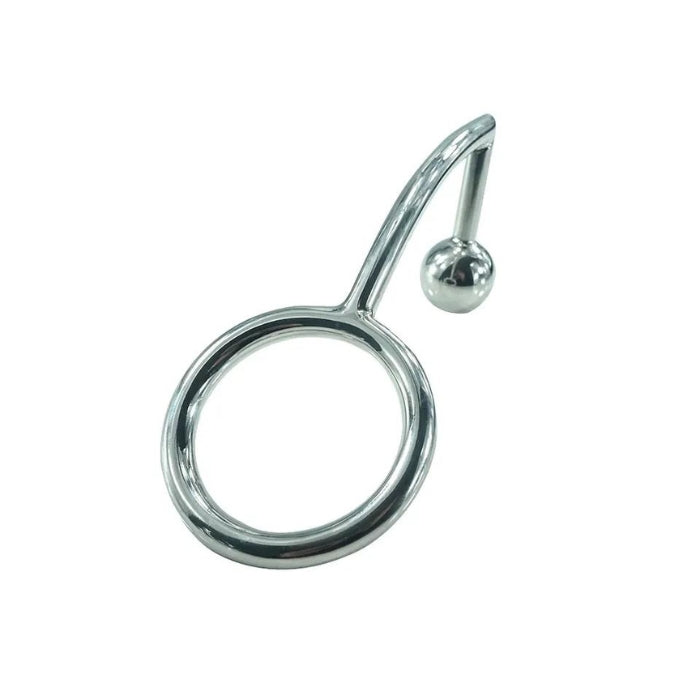 This beautifully polished stainless steel shaftter has a cock ring attached on the one end measuring 45mm and an anal ball of 30mm in diameter on the other end. Let this wonderful innovative product provide you with incredible sensations. This product was designed with advanced users in mind, very erotic and unbelievably stimulating.