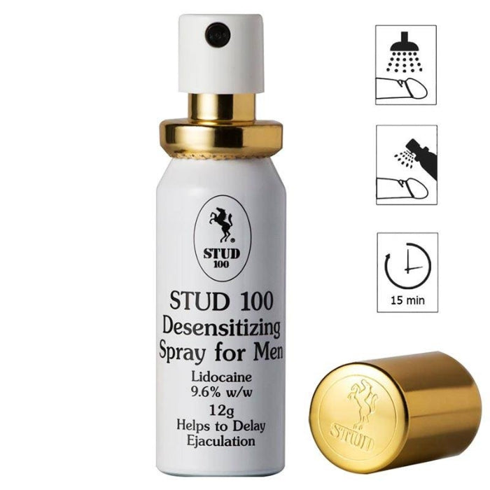 Lady Jane Adult Sex Shop | Stud 100 Delay Spray (12g) | Category_Lubes & Enhancers, His & Her Health, Other, Other Male