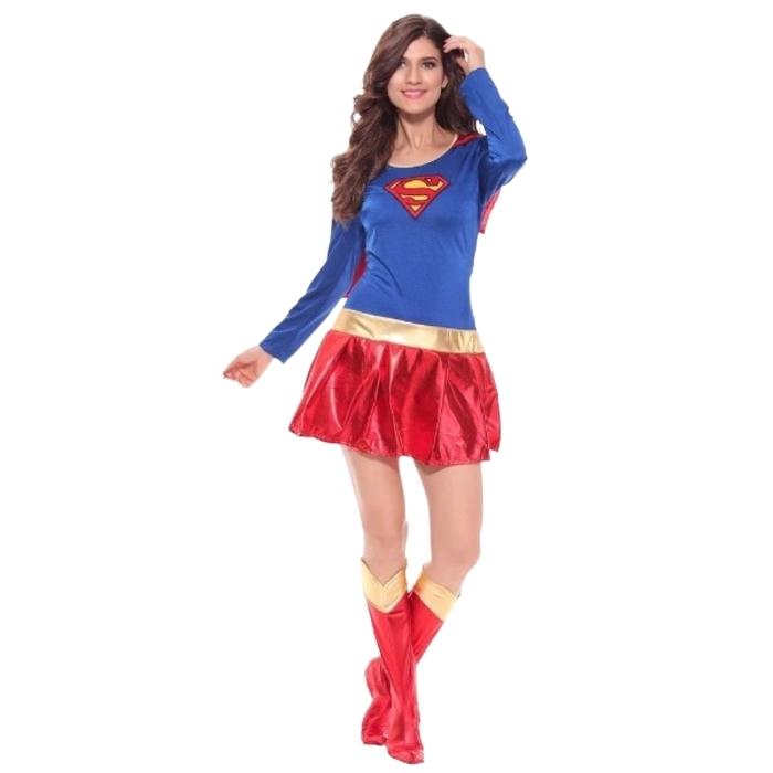 Lady Jane Adult Sex Shop | Super Woman Dress Fantasy Costume (2 Piece) | Category_Fantasy Outfits, dress up, Gender_For