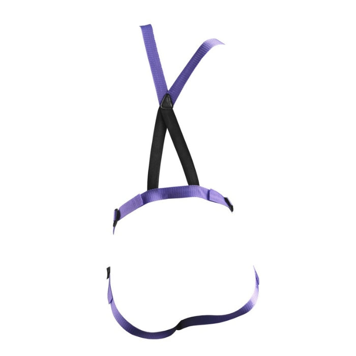 The harness features suspender-style straps, crafted from high-quality materials, this harness features adjustable straps and a comfortable design that ensures a perfect fit for all body types. The 7 inch Dillio dildo is made from premium quality materials, ensuring maximum pleasure and durability. The strap on comes with 3 different size O-rings allowing you to change the dildo to your liking.