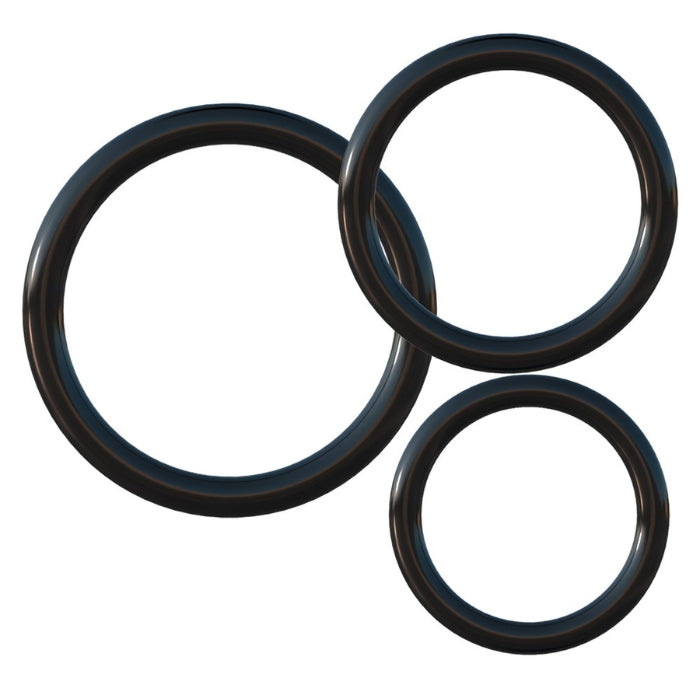 Suspender Strap On Harness with 7 inch Dillio - 3 different size O-rings to be able to change the dildo to your liking.
