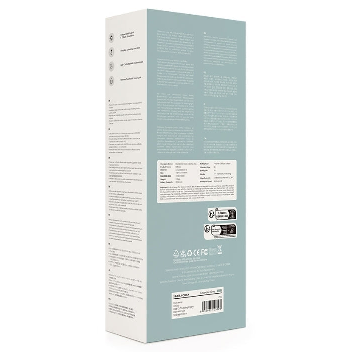 Lady Jane Adult Sex Shop | Svakom Chika Vibrator - Turquoise Grey