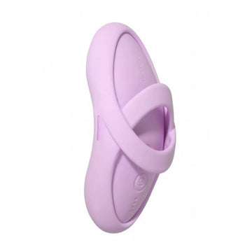 Svakom Echo 2 mini finger vibrator purple with ultra soft liquid silicone and removable finger sleeve design