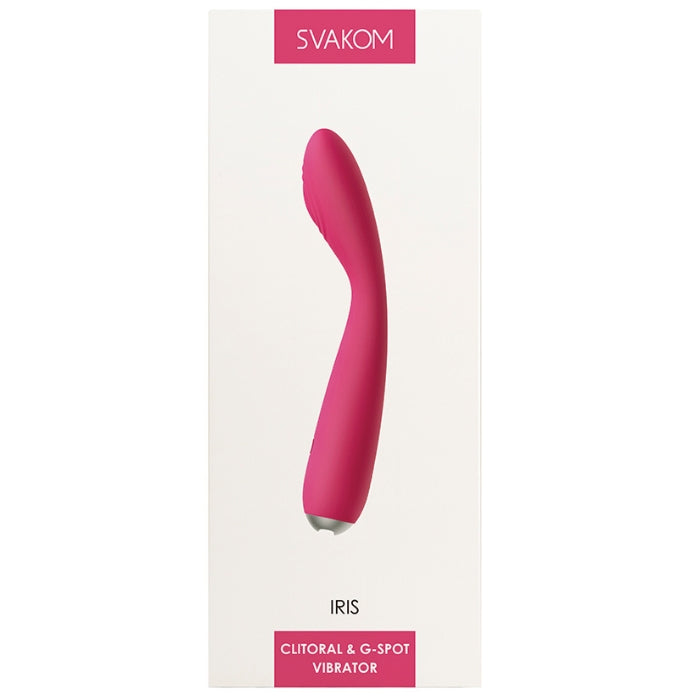 Lady Jane Adult Sex Shop | Svakom Iris Clit & G-Spot Vibrator - Red