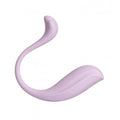 Sleek lilac Svakom Phoenix Neo egg vibrator with smooth curve