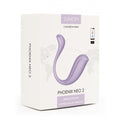 Lilac Svakom Phoenix Neo 2 egg vibrator with sleek curves and added texture