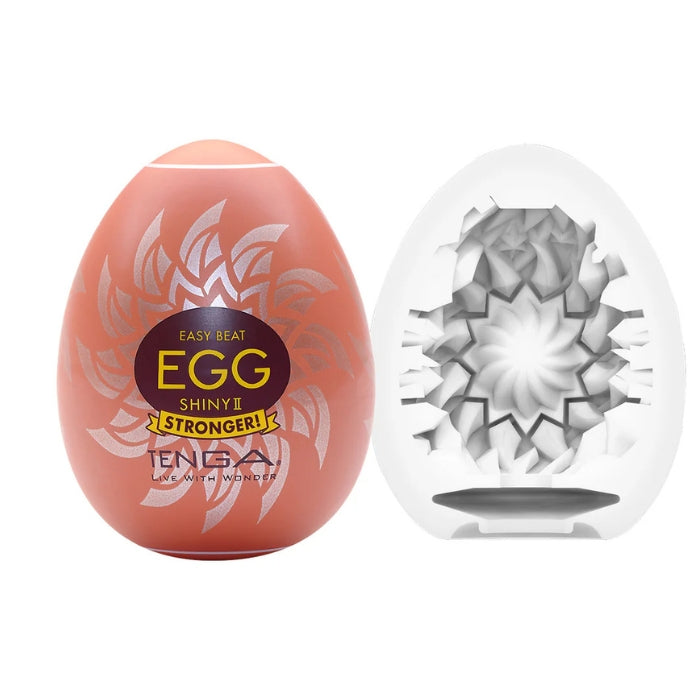 Lady Jane Adult Sex Shop | Tenga Easy Beat Egg Stronger Masturbator - Shiny II