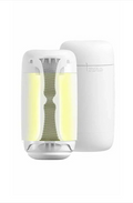 Tenga Puffy Sugar White vaporizer with glowing yellow liquid