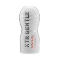 The Disposable masturbator Original Vacuum Cup XTR from Tenga comes in a discreet cup and is now available in White = Gentle with a smoother, detailed texture for particularly gentle stimulation. The gentle or strong penis massage can be upgraded with an exciting, simulated sucking effect thanks to the innovative vacuum opening.