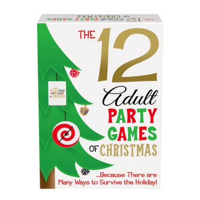 12 great games to get the holiday parties started! Have loads of fun with games like: Do You Shave What I Shave?, Passing Around the Christmas Crap, Santa Claus is Coming to Gamble, plus many more!