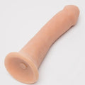 Flesh-colored 6 inch dildo with a flared end, perfect as a realistic dildo option