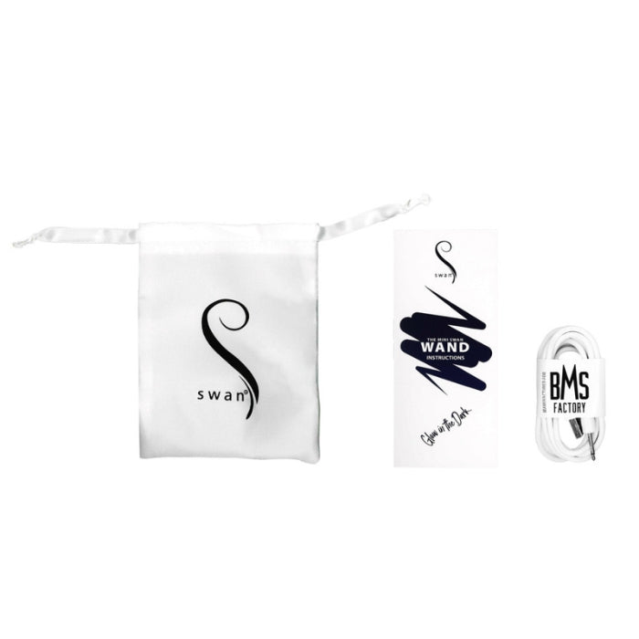 Lady Jane Adult Sex Shop | The Mini Swan Wand Glow in the Dark Blue