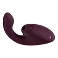 Womanizer Next Duo Dark Purple with pleasure air technology curved handle