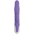 2 powerful motors: in head of shaft and clitoral stimulator. 8 vibrations speeds and functions controlled together. 5 thrusting and expanding functions. Program 5 custom stationary lengths and widths. USB rechargeable and waterproof.