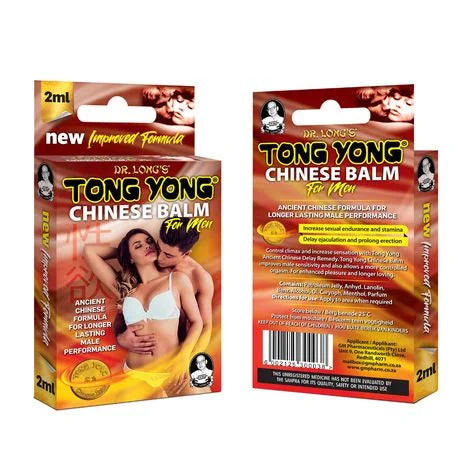 Tong Yong Chinese Balm product displaying Dr. label