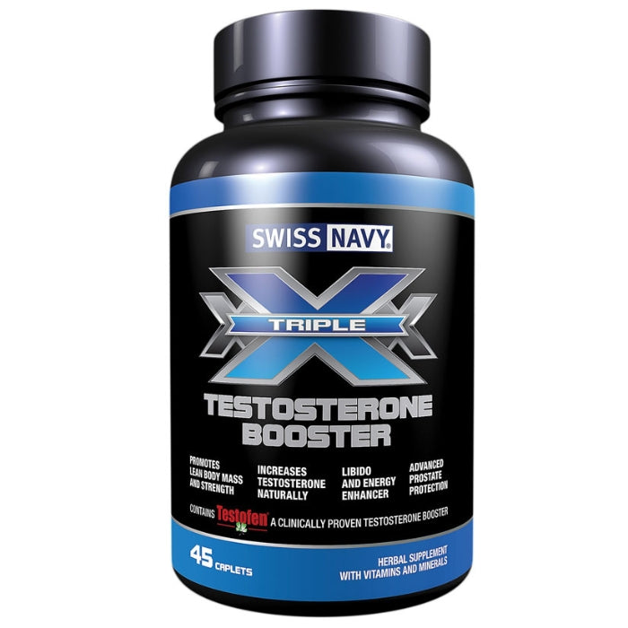 Lady Jane Adult Sex Shop | Triple X Testosterone Booster for Men (45) | Category_Lubes & Enhancers, Gender_For Him,