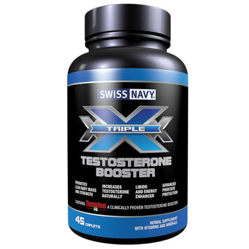 Lady Jane Adult Sex Shop | Triple X Testosterone Booster for Men (45) | Category_Lubes & Enhancers, Gender_For Him,