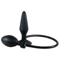 Lady Jane Adult Sex Shop | True Black Inflatable Anal Plug