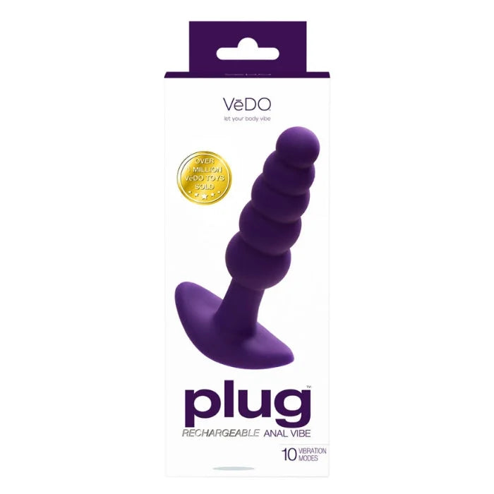 Lady Jane Adult Sex Shop | VeDO Anal Plug - Purple