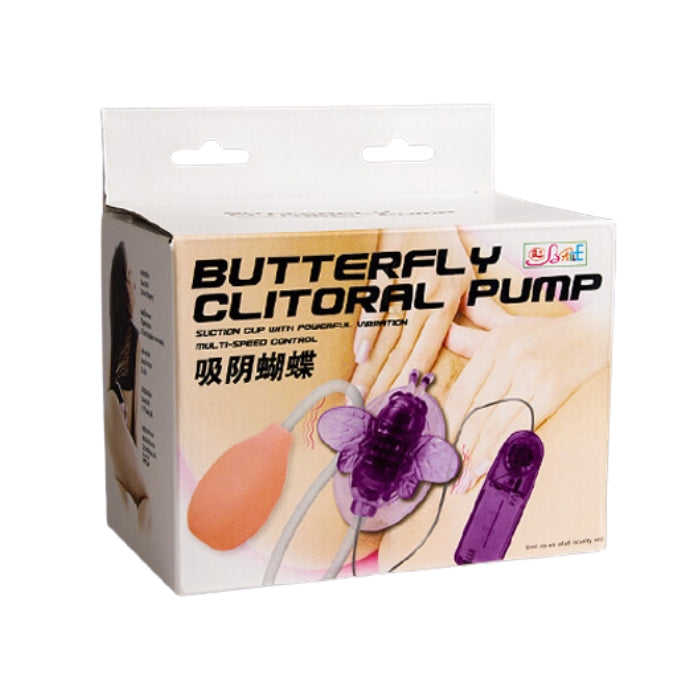 An amazing clitoral sucker and vagina pump including an intensely satisfying suction cup and powerful multi-speed vibration control.