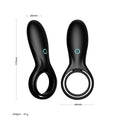 This innovative cock ring features not one, but two rings, delivering simultaneous stimulation to both your shaft and testicles for mind-blowing sensations. With 10 exciting vibration functions to choose from, you can customize your pleasure experience to suit your desires. USB rechargeable.