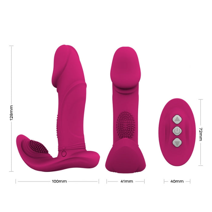 Lady Jane Adult Sex Shop | Vibrator Anal Plug with Remote Control (USB) | Category_Sex Toys, Colour_Pink,