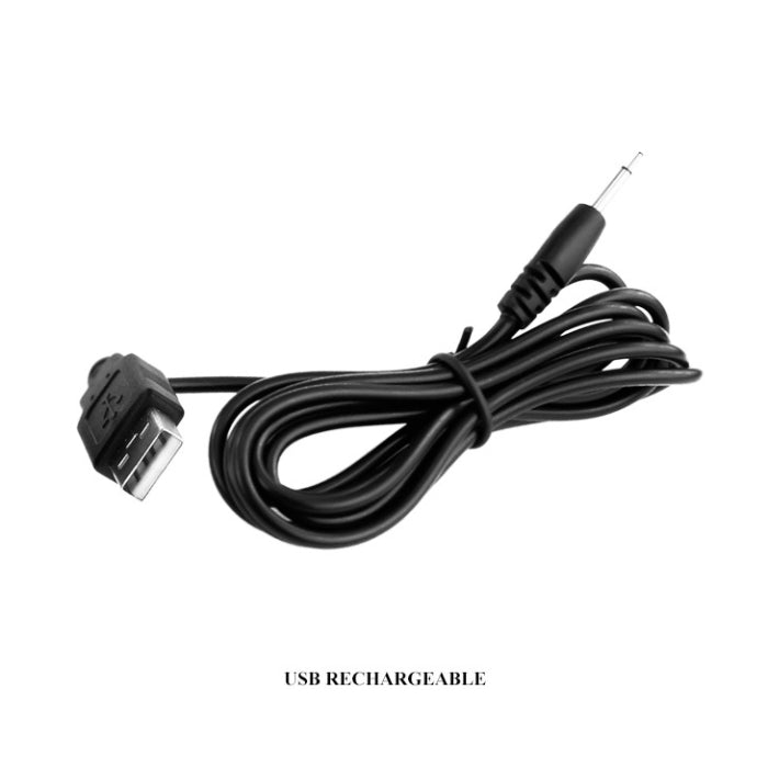 USB charging cable for Vibrator Anal Plug - Yale 12F, safe for black skin and prostate massager