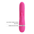 Lady Jane Adult Sex Shop | Vibrator Rabbit Pretty Love Ingram Electric Shock - Pink | Brand_Pretty Love, Category_Sex