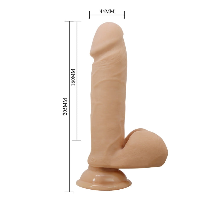 Oliver vibrating dildo with lifelike veined shaft and realistic balls