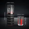 Pure power is something that’s rare in the male masturbation division, but the Warrior has you covered! Thrusting and rotating with 7 different settings, this automatic masturbator warrior slays the competition. Even though it's whisper-quiet, the Warrior moves, thrusts, and rotates with incredible speed and power that will stop at nothing until you’re trembling from head to toe!