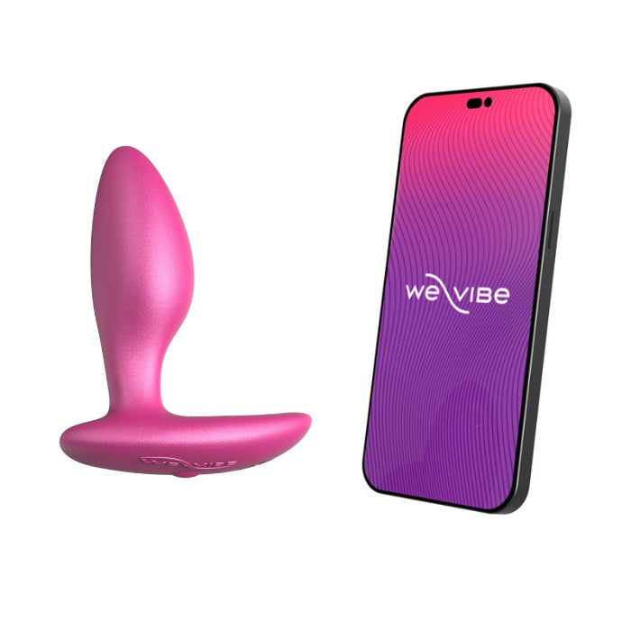 Lady Jane Adult Sex Shop | We-Vibe Ditto + Vibrating Anal Plug - Pink (App) (Remote) | Brand_We-Vibe, SubCategory_Anal