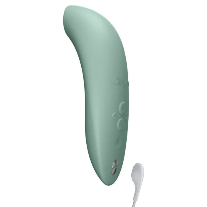 We-Vibe Melt clitoral sucker in sage with Pleasure Air™ remote