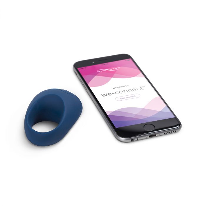 The ring, attached to the base of the penis, encourages longer fuller erections, with clitoral stimulation from different modes during intercourse, enhancing pleasure for both partners. Connect with your partner no matter the distance with We-Vibe connect products onto your smartphone and tease and please from afar. USB Rechargeable, 100% Waterproof. We-Connect app.