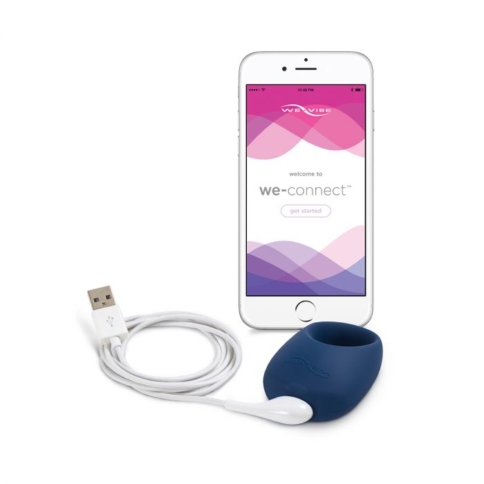 The ring, attached to the base of the penis, encourages longer fuller erections, with clitoral stimulation from different modes during intercourse, enhancing pleasure for both partners. Connect with your partner no matter the distance with We-Vibe connect products onto your smartphone and tease and please from afar. USB Rechargeable, 100% Waterproof. We-Connect app.