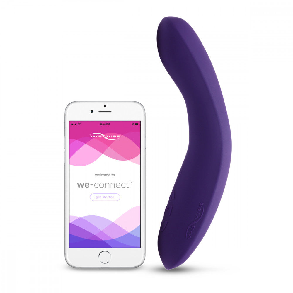 We-Vibe Rave Vibrator is tailored to sensually stimulate and satisfy your G-spot. Shaped for easy handheld grip for effortless control of you pleasure. Press down firmly on the handle for satisfying direct G-spot pleasure, or twist gently to explore other sensitive parts within. Made of silky silicone materials. This is no ordinary sex toy! USB rechargeable and splash-proof. We-Connect app. Perfect for travelling partners and adds a lot of fun.