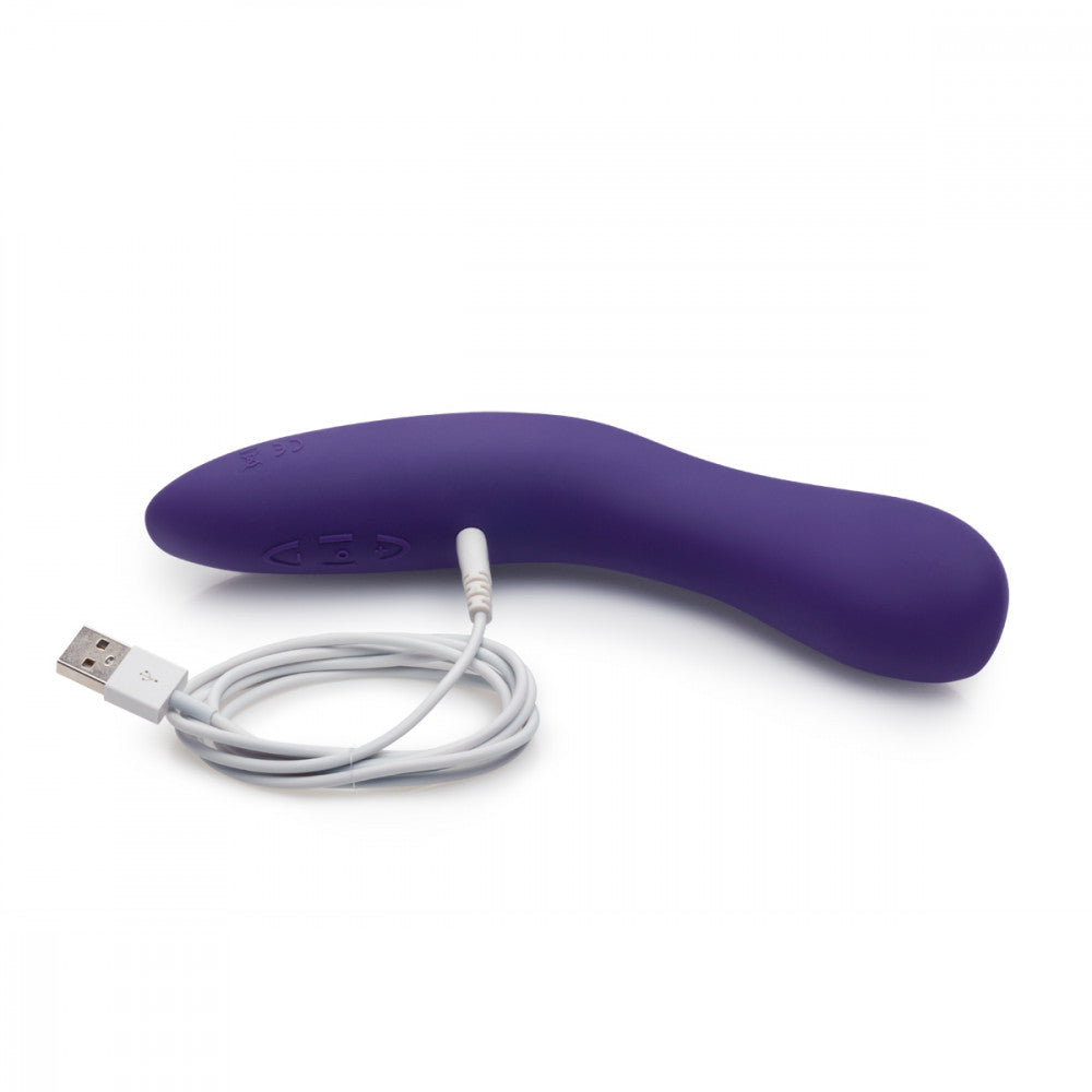 We-Vibe Rave Vibrator is tailored to sensually stimulate and satisfy your G-spot. Shaped for easy handheld grip for effortless control of you pleasure. Press down firmly on the handle for satisfying direct G-spot pleasure, or twist gently to explore other sensitive parts within. Made of silky silicone materials. This is no ordinary sex toy! USB rechargeable and splash-proof. We-Connect app. Perfect for travelling partners and adds a lot of fun.