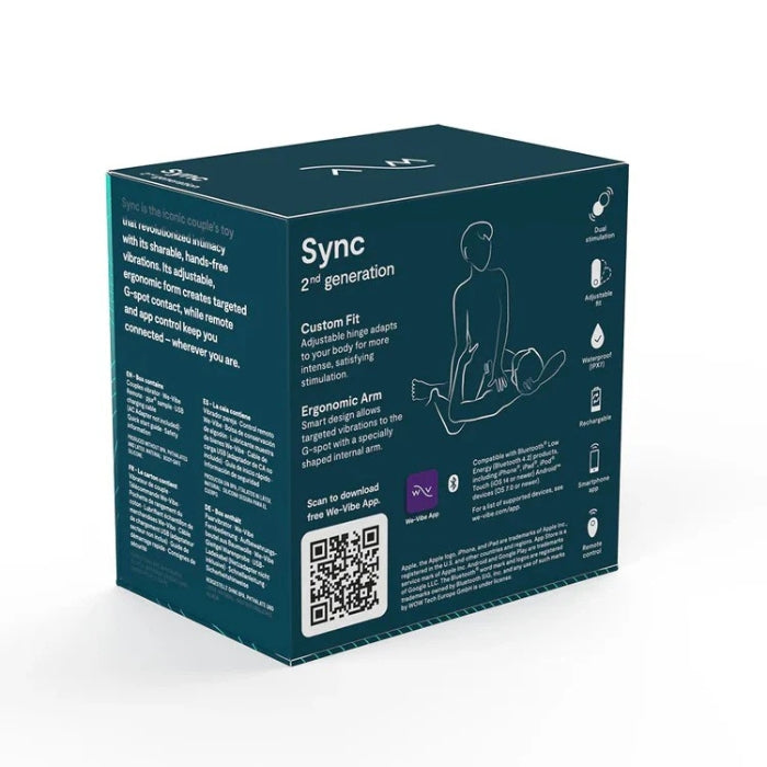 Lady Jane Adult Sex Shop | We-Vibe Sync 2 Couples Vibrator - Velvet Green