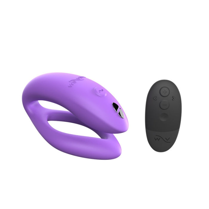 Sync O is a brand-new twist on the classic We-Vibe couples vibrator. The outer arm rests against the clitoris while the flexible O-shaped inner arm fits comfortably and securely in the vagina. The unique inner arm allows couples to feel even more connected to one another during sex. Sync O provides 10 different intensity levels, App and remote control, Waterproof and rechargeable.