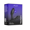 Lady Jane Adult Sex Shop | We-Vibe Vector + Prostate Massager - Black (App) (Remote) | Brand_We-Vibe,