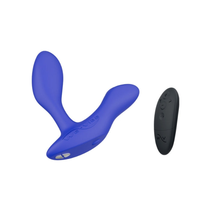 Lady Jane Adult Sex Shop | We-Vibe Vector + Prostate Massager - Blue (App) (Remote) | Brand_We-Vibe,