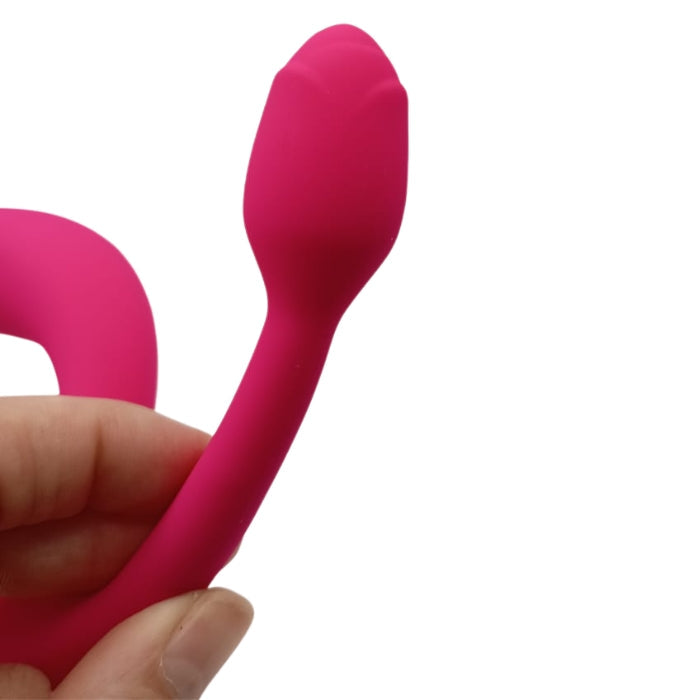 Lady Jane Adult Sex Shop | Wild Lily Strapless Vibrating Strap On - Pink