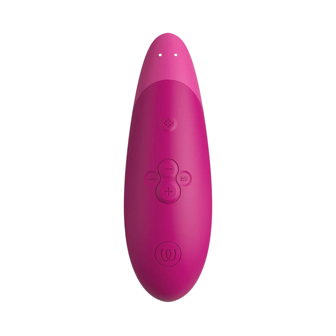 Womanizer Enhance Pink silicone remote control oval shape buttons