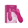 Womanizer Enhance Pink fuchsia clitoral stimulator with ergonomic design