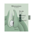 Womanizer Liberty 2 clitoral sucker in sage with pleasure air technology