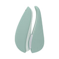 Womanizer Liberty clitoral sucker in sage with mint-green clip