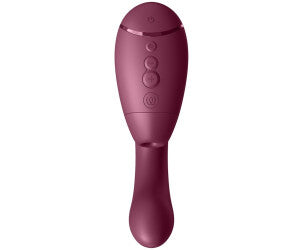 Womanizer Next Duo Dusty Pink with pleasure air technology curved head